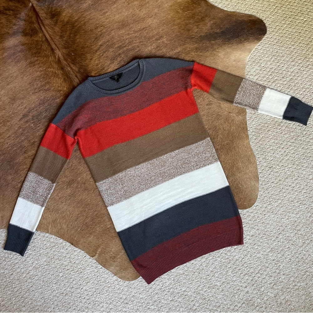 Jack by BB Dakota Colorblock Sweater Dress